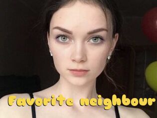 Favorite_neighbour