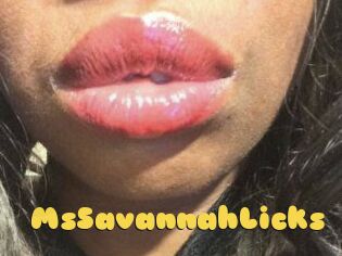 MsSavannahLicks