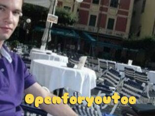 Openforyoutoo